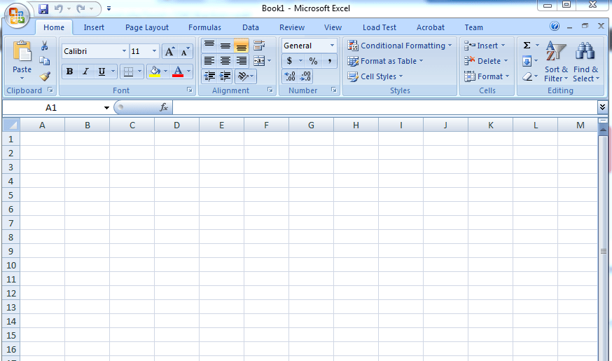 Open Microsoft Excel