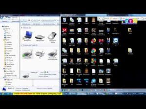 Printer sharing over LAN or WIFI Connection between Laptop or PC – Hindi Video
