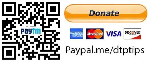 Paytm Donate DTPTIPS.com