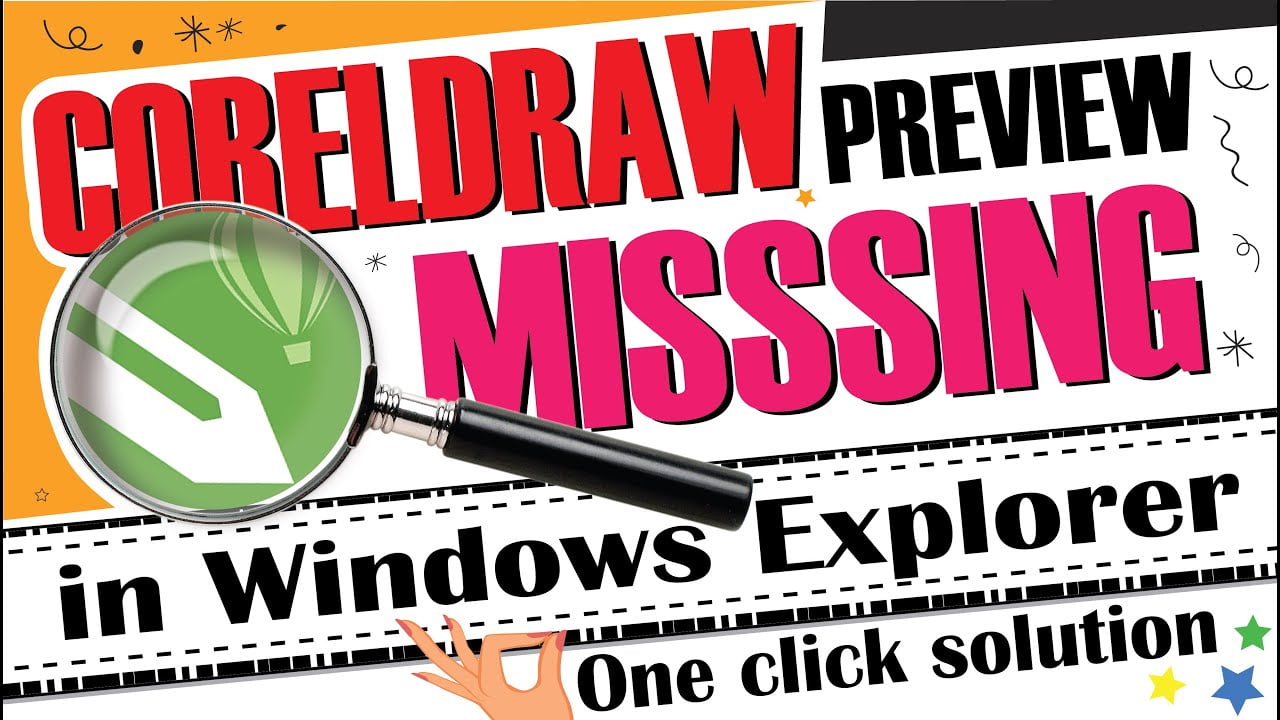 Fixing Missing Thumbnails for CorelDRAW Files in Windows Explorer with Multiple Versions Installed