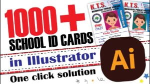 Creating 1000+ School ID Cards in Illustrator using Variable Data Set