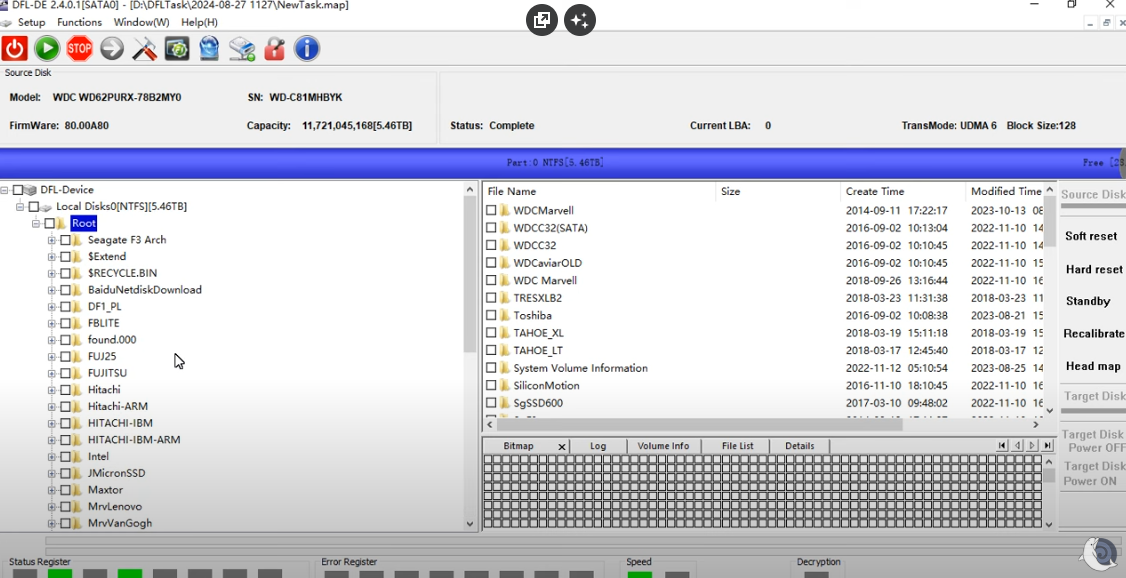 Data Recovery of Selective Image Folders on an Unstable Drive Using Dolphin Data Recovery Software