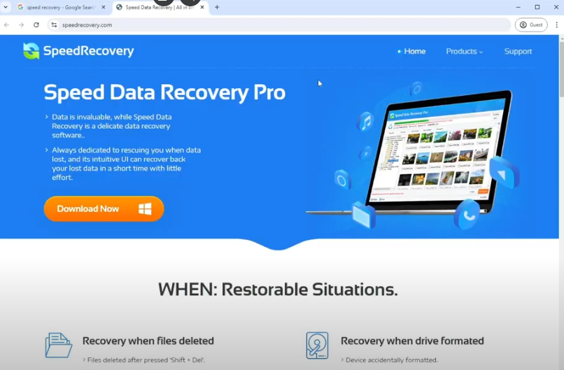 How to Recover Deleted Data Using Speed Data Recovery Software