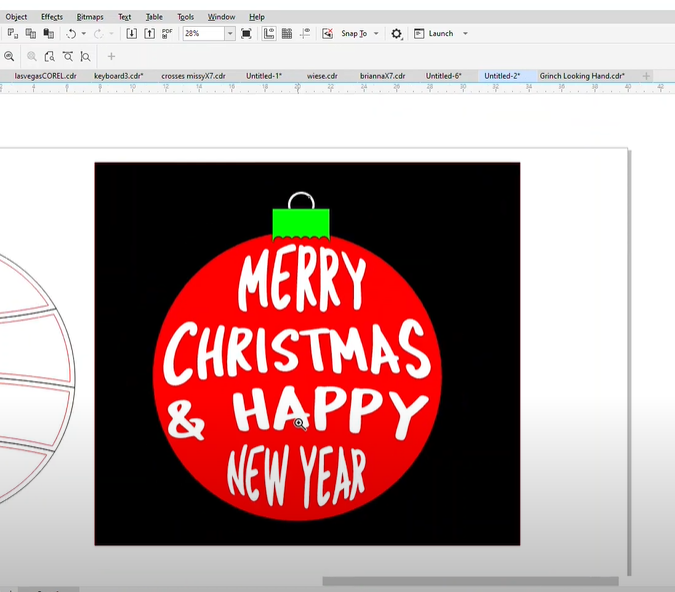 Creating a Festive Design with CorelDRAW: Step-by-Step Guide