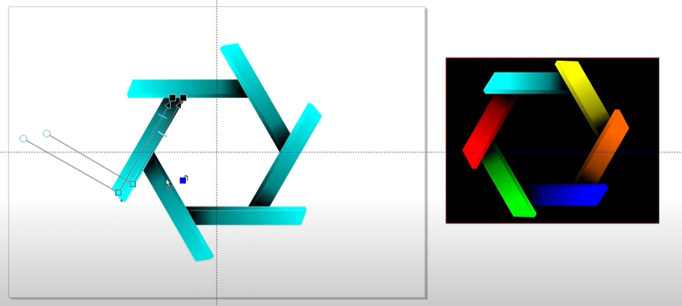 Creating a Stacked Wood-Like Design in CorelDRAW