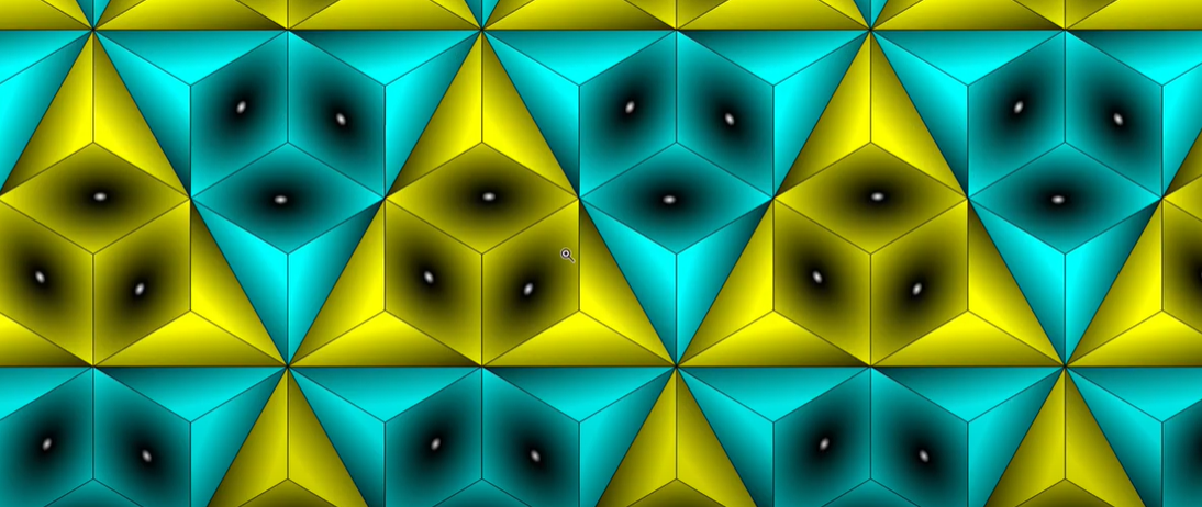 Creating a Geometric Cube-Like Pattern in CorelDRAW