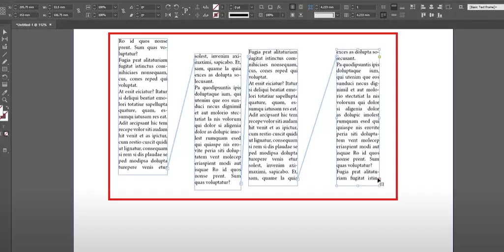 How to Check and Visualize Linked Text Boxes in Adobe InDesign