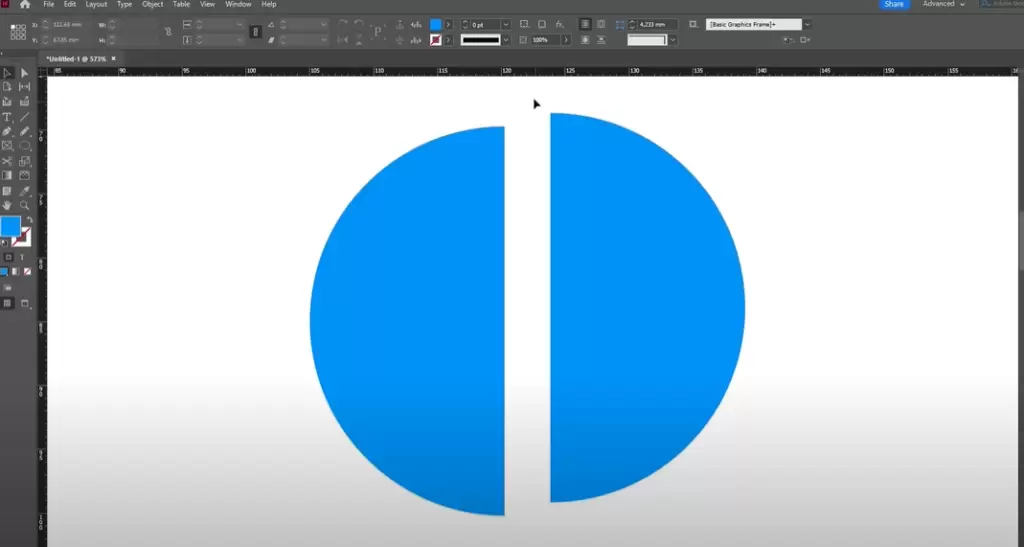 How to Create a Half Circle in Adobe InDesign