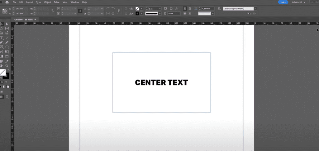 How to Center Text in a Box in Adobe InDesign: A Step-by-Step Guide ...