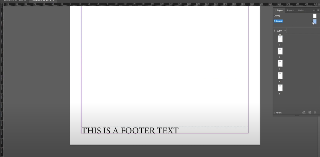 How to Create a Footer in Adobe InDesign