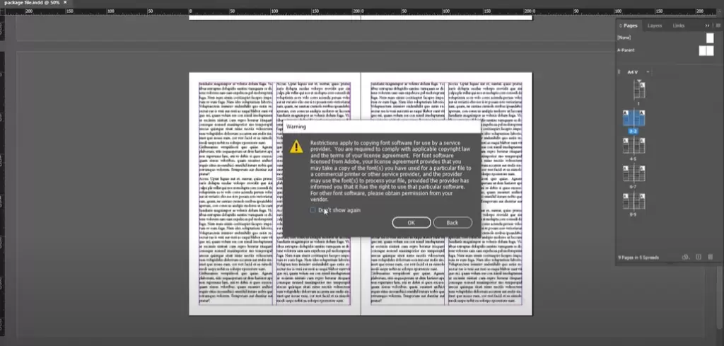 Adobe InDesign,Packaging InDesign File,Graphic Design,Document Preparation,InDesign Tips