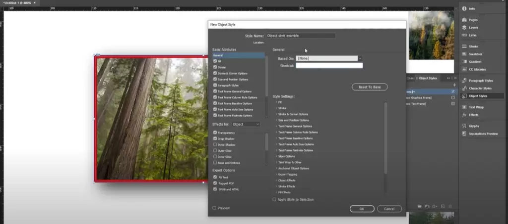 How to Create Object Styles in Adobe InDesign