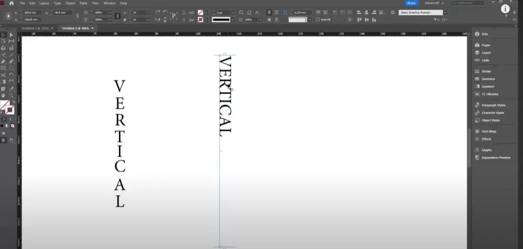 How to Create Vertical Text in Adobe InDesign