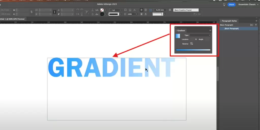 How to Add Gradient to Text in Adobe InDesign