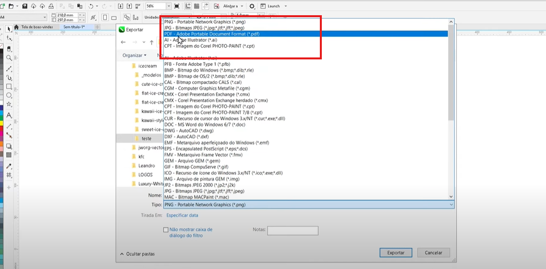 How to Export Files in CorelDRAW to PNG, JPEG, and PDF: A Comprehensive Guide