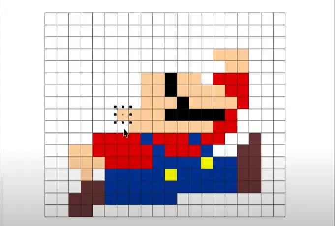 Creating Stunning Pixel Art in CorelDRAW Using Squares