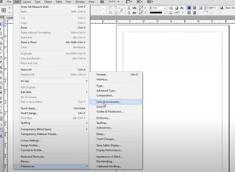 Rulers and Zero Point in Adobe InDesign