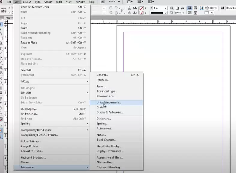 Rulers and Zero Point in Adobe InDesign