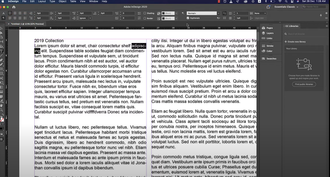 21. Turn off Hyphenations Permanently and control them in Adobe InDesign