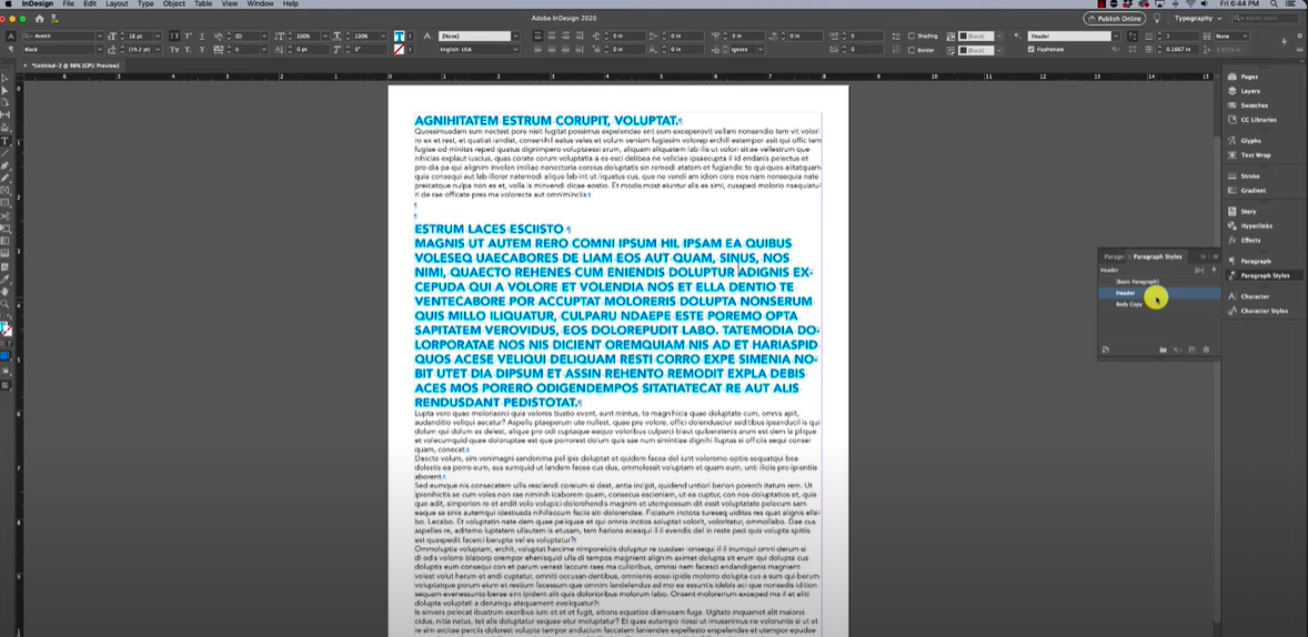 22. How to Create Character Styles in Adobe InDesign: A Step-by-Step Guide