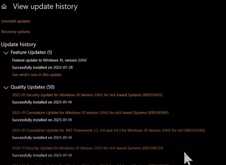 Windows 10 update issue,KB458239 reinstallation fix,KB505541 update,Windows 10 cumulative update,Microsoft Windows troubleshooting,Windows update tool,show hide updates tool,Windows security update