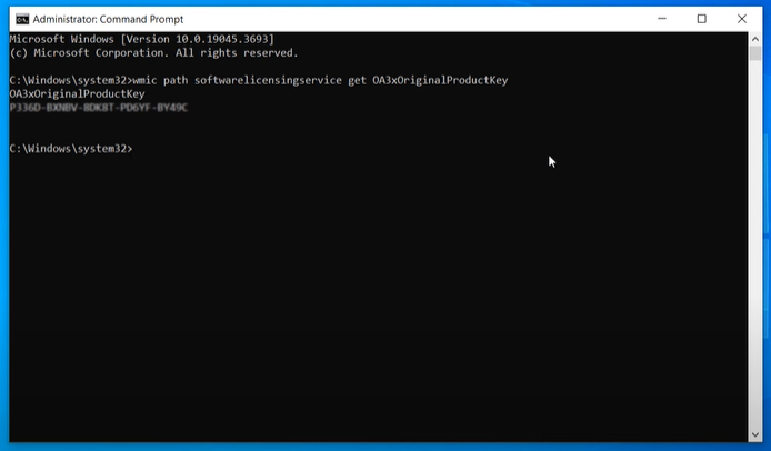 How to Find Your Windows 10 Product Key Using Command Prompt