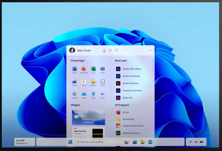 windows 12,microsoft ignite,windows 12 features,macos design,windows taskbar,windows updates,microsoft teams,windows operating system