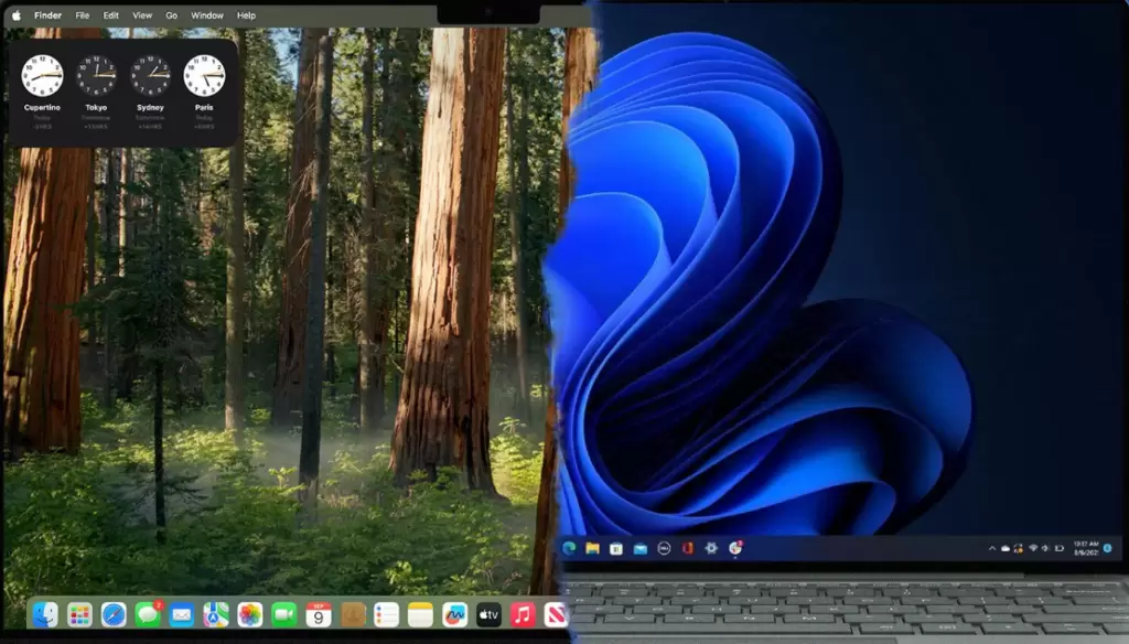 Windows vs Mac comparison,macOS vs Windows features,file management differences,Windows Spotlight,macOS Finder,app compatibility Mac and Windows,multitasking features Mac Windows,macOS customization,Windows backup OneDrive,macOS Time Machine