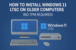 How to Install Windows 11 LTSC on Older Computers (No TPM Required)