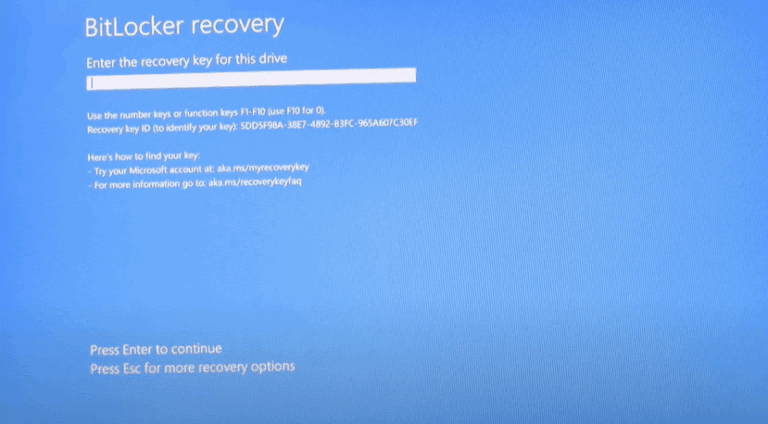 How to Fix the BitLocker Recovery Problem in Windows and Recover Your ...