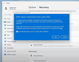 How to Reinstall Windows 11 Without Losing Data or Installed Software