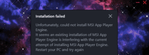 How to Fix MSI App Player Installation Failed (Error Code L40) in Windows – Complete Step-by-Step Guide (2025)