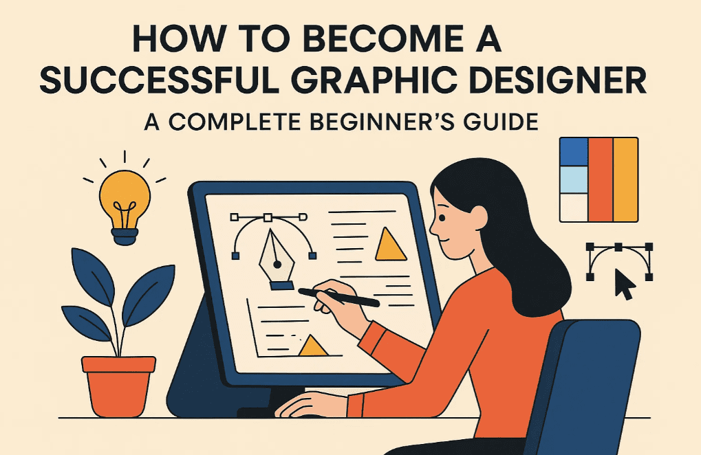 How to Become a Successful Graphic Designer: A Complete Beginner’s Guide