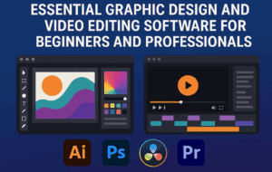 Essential Graphic Design and Video Editing Software for Beginners and Professionals (2025 Guide)