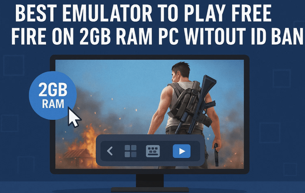 Best Emulator to Play Free Fire on 2GB RAM PC Without ID Ban (No VT Required)