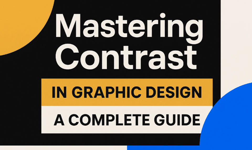 Mastering Contrast in Graphic Design: A Complete Guide