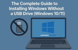 The Complete Guide to Installing Windows Without a USB Drive (Windows 10/11)