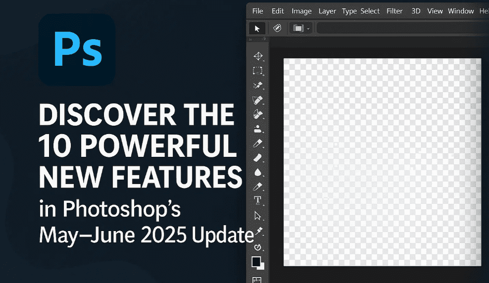 Discover the 10 Powerful New Features in Photoshop’s May–June 2025 Update