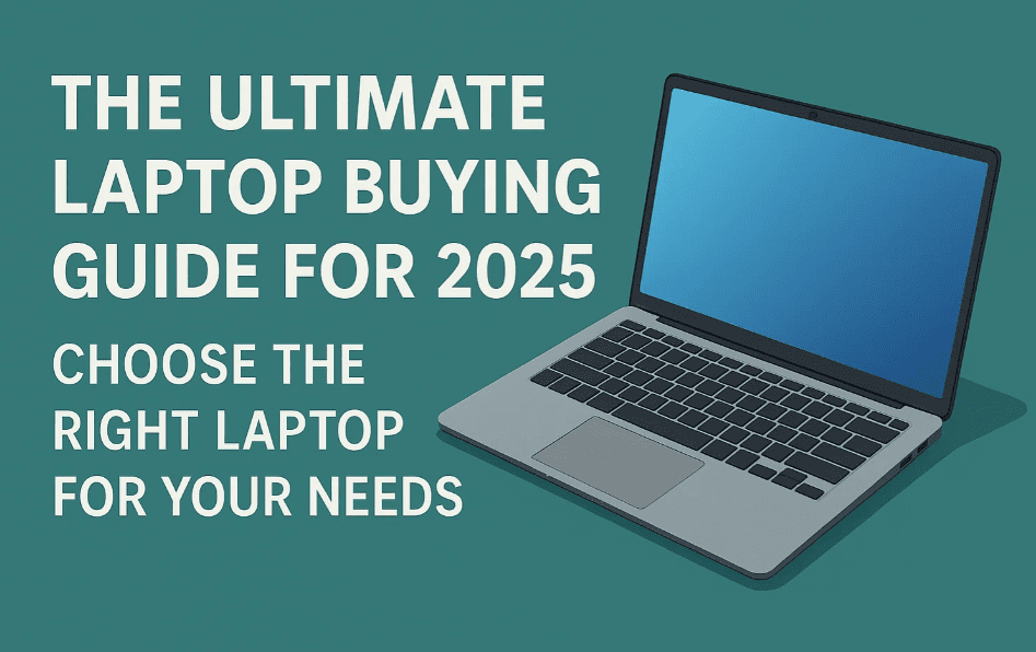 The Ultimate Laptop Buying Guide for 2025: Choose the Right Laptop for Your Needs