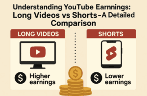 Understanding YouTube Earnings: Long Videos vs Shorts – A Detailed Comparison