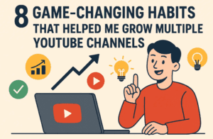 8 Game-Changing Habits That Helped Me Grow Multiple YouTube Channels