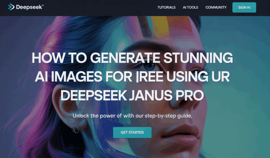 How to Generate Stunning AI Images for Free Using DeepSeek Janus Pro