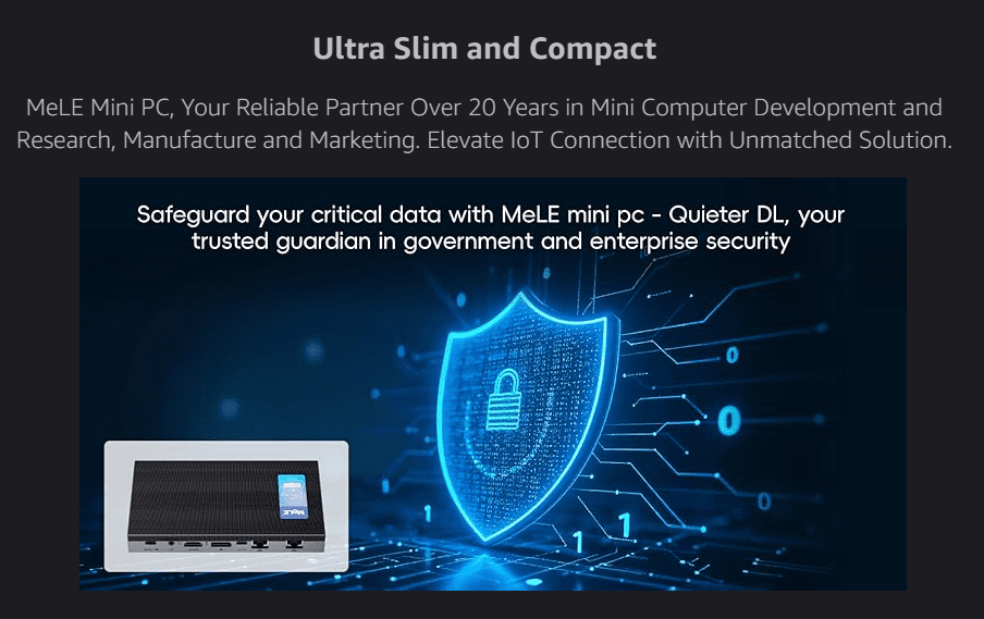 MeLE Quieter 4C Mini PC Review – A Tiny, Fanless Powerhouse for Everyday Tasks and Tinkering