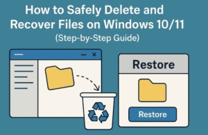 How to Safely Delete and Recover Files on Windows 10/11 (Step-by-Step Guide)
