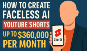 How to Create Faceless AI YouTube Shorts That Can Earn Up to $360,000 Per Month