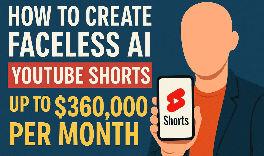 How to Create Faceless AI YouTube Shorts That Can Earn Up to $360,000 Per MonthHow to Create Faceless AI YouTube Shorts That Can Earn Up to $360,000 Per Month
