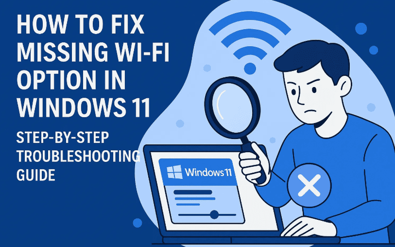 How to Fix Missing Wi-Fi Option in Windows 11: Step-by-Step Troubleshooting Guide