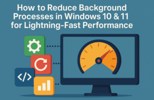 ⚡ How to Reduce Background Processes in Windows 10 & 11 for Lightning-Fast Performance