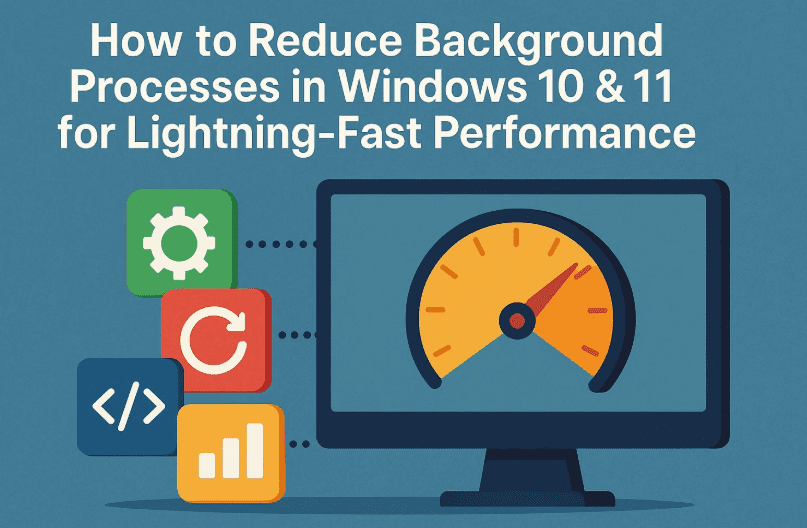 ⚡ How to Reduce Background Processes in Windows 10 & 11 for Lightning-Fast Performance