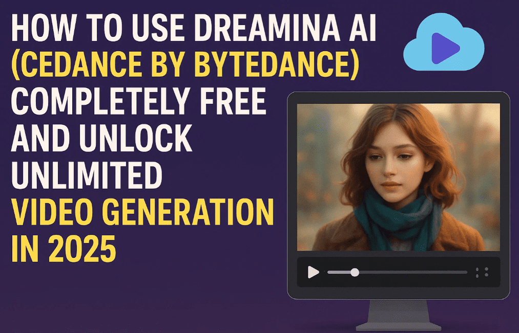 How to Use Dreamina AI (Cedance by ByteDance) Completely Free and Unlock Unlimited Video Generation in 2025